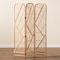 Bali & Pari Firenze Modern Bohemian Natural Brown Rattan Room Divider 236-13258-ZORO - alternate 4